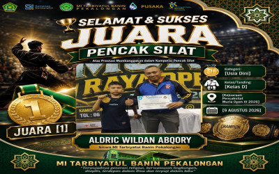 Dari Latihan hingga Podium Juara: Aldric Wildan Abqory, Kebanggaan Baru MI Tarbiyatul Banin Pekalongan