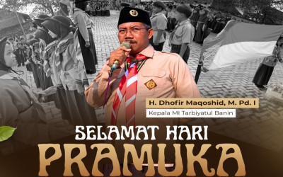 Semarak Hari Pramuka ke-65 di MI Tarbiyatul Banin Pekalongan: Menanamkan Jiwa Patriot, Disiplin, dan Semangat Berkarya Menuju Indonesia Emas